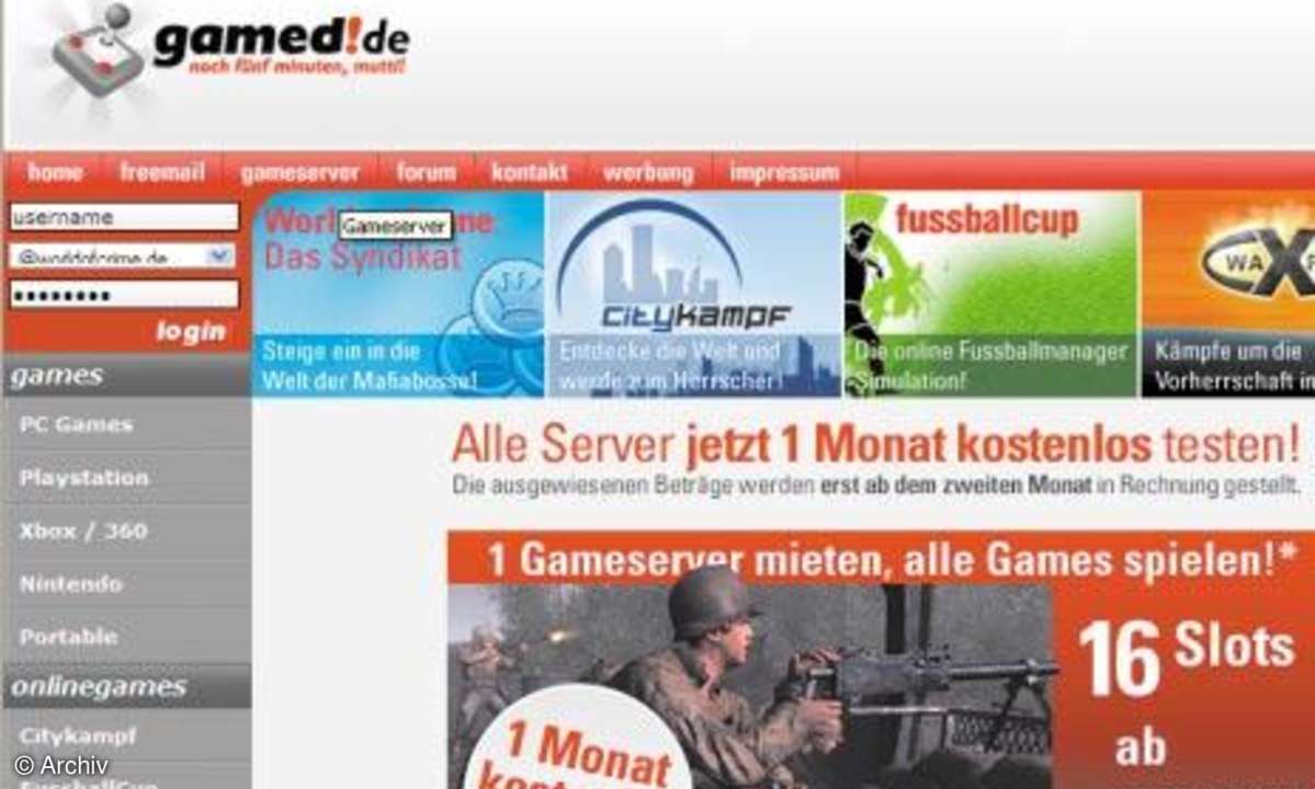 Eigener Game-Server