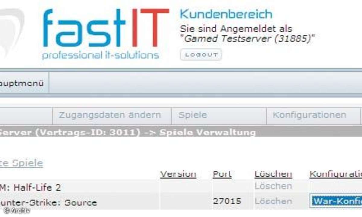 Eigener Game-Server