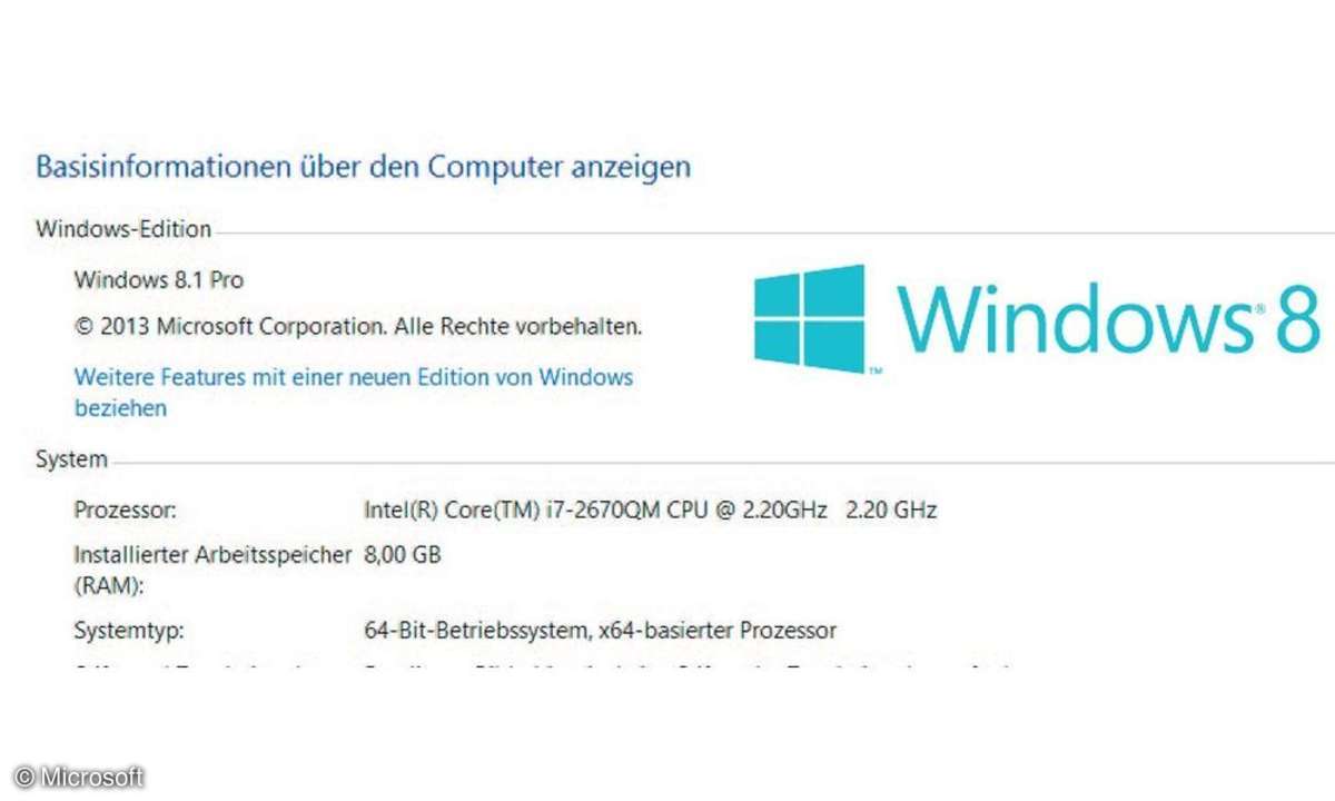 Betriebssystem,Windows 8.1
