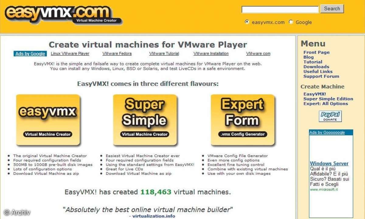Virtuelle PCs richtig einrichten