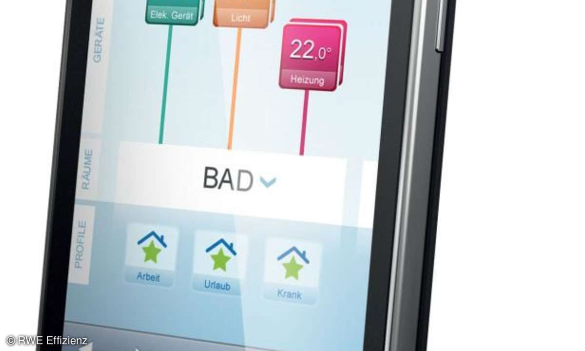 Smart Home Zentrale per Smartphone steuern