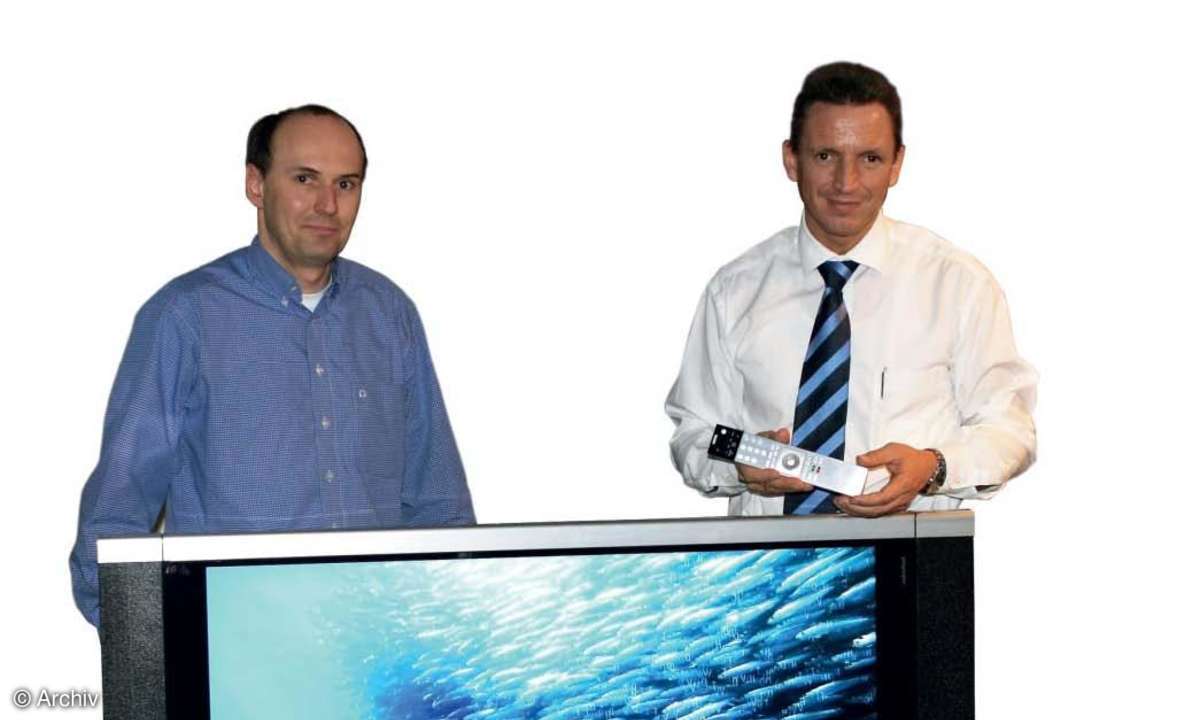 Olaf Lemke und Oliver Walker (links) ü