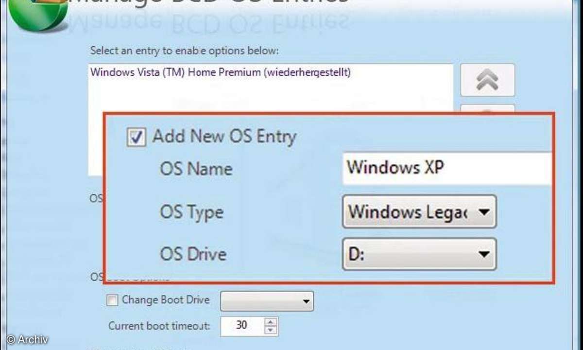 XP und Vista auf einem PC