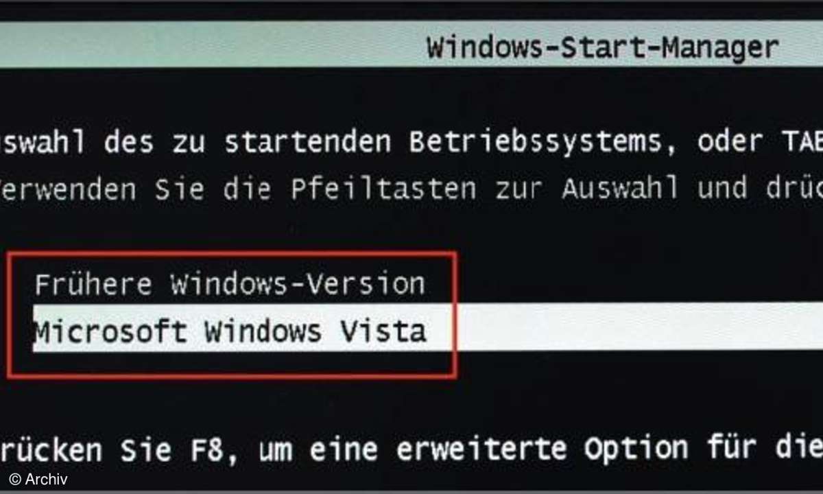 XP und Vista auf einem PC