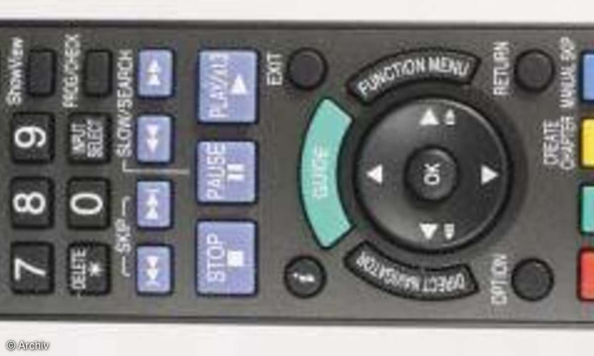 Fernbedienung des Panasonic