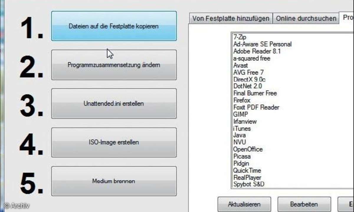 Nie wieder nervige Setups
