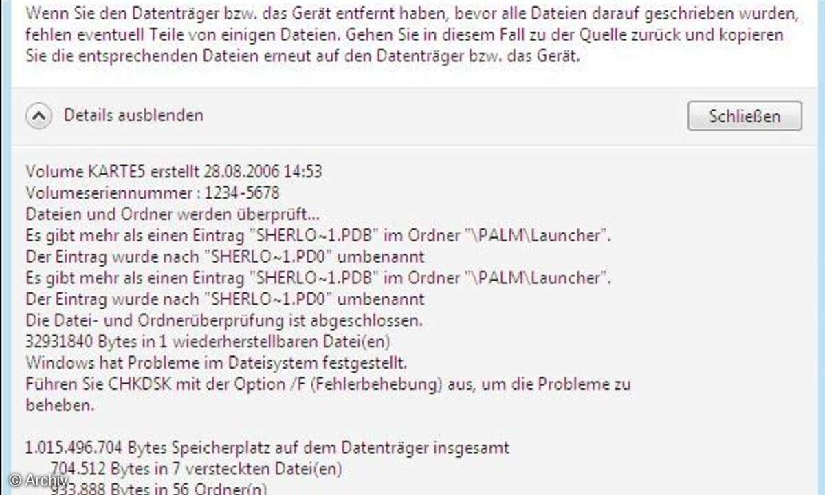 Grundlagen: Speicherkarten