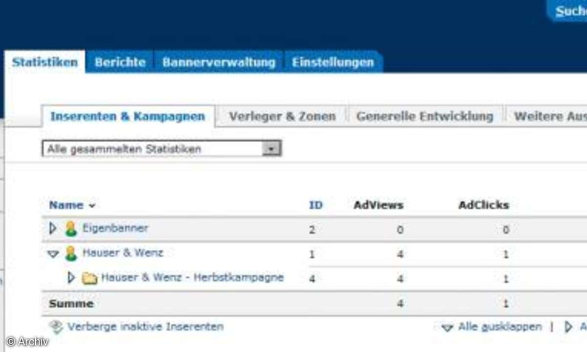 Der eigene AdServer