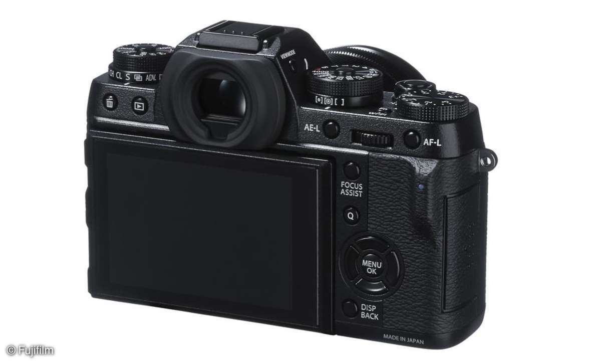 Fujifilm X-T1 hinten