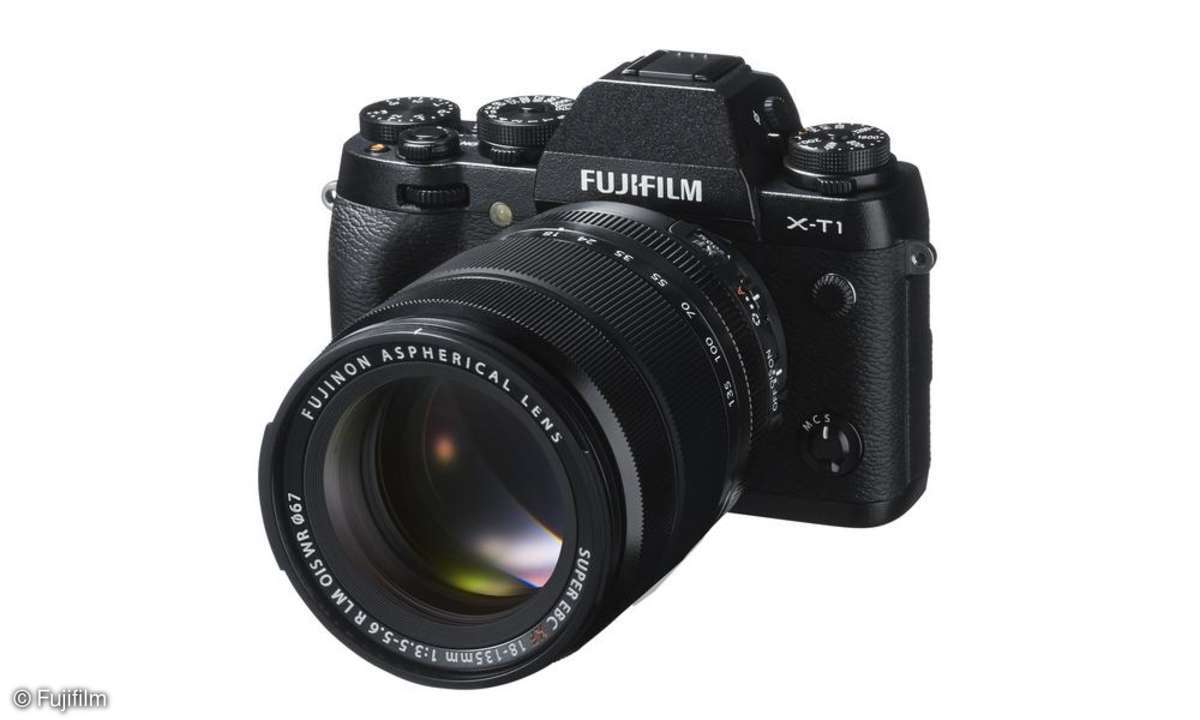 Fujifilm X-T1 mit Objektiv