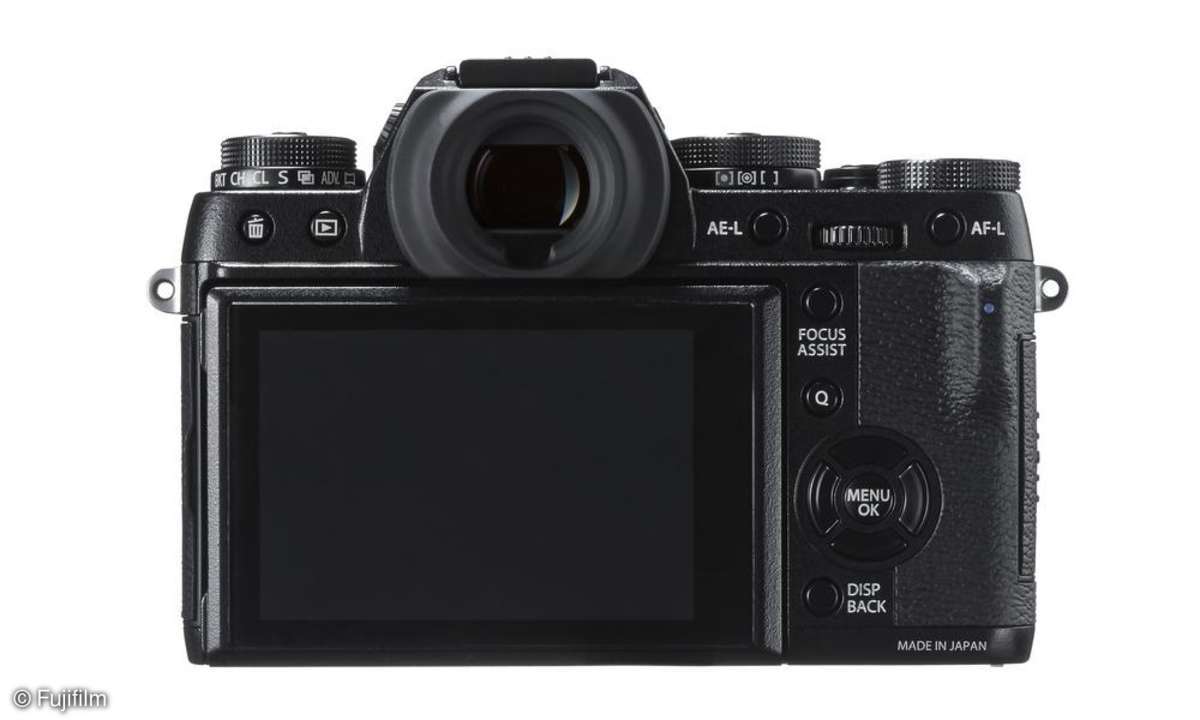 Fujifilm X-T1 - Hinten - Display