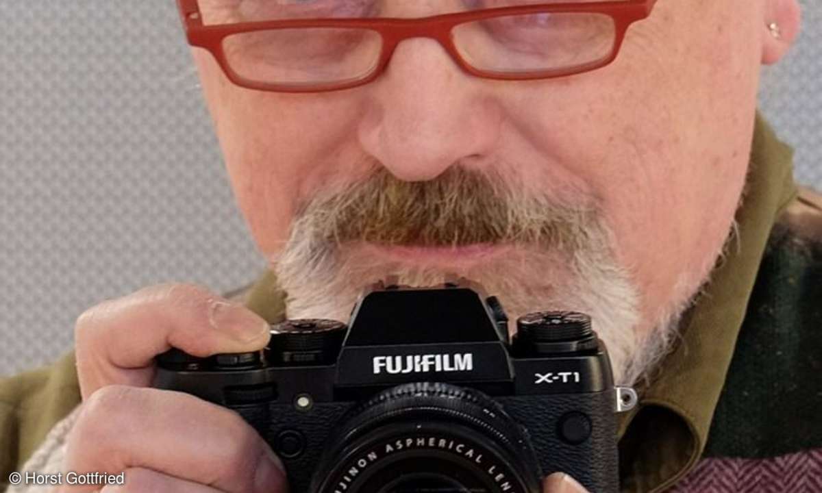 Horst Gottfried mit der Fujifilm X-T1