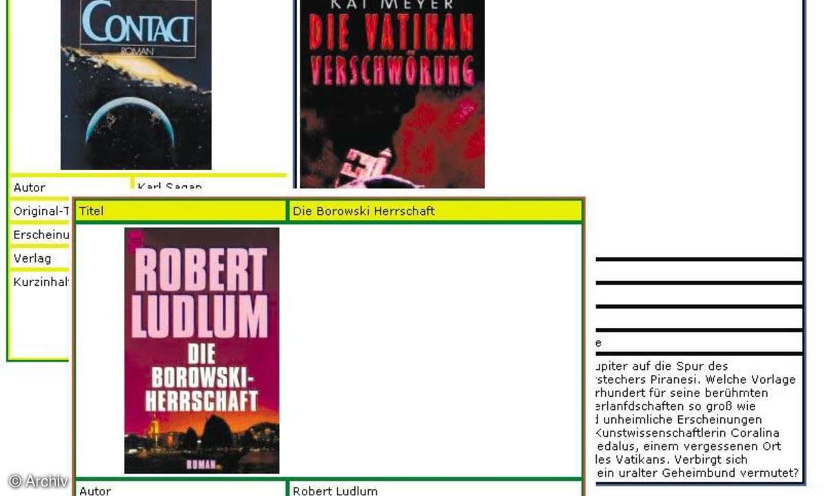 Webseiten mit ASP - Teil 2