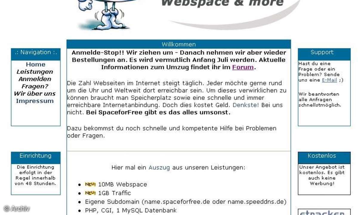 Schritt für Schritt zum Webauftritt