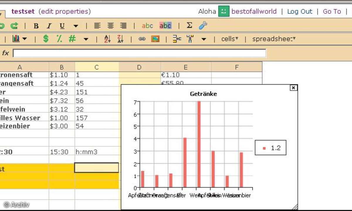 Gratis-Office im Web