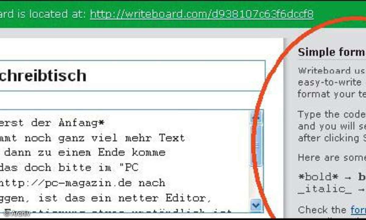 Gratis-Office im Web