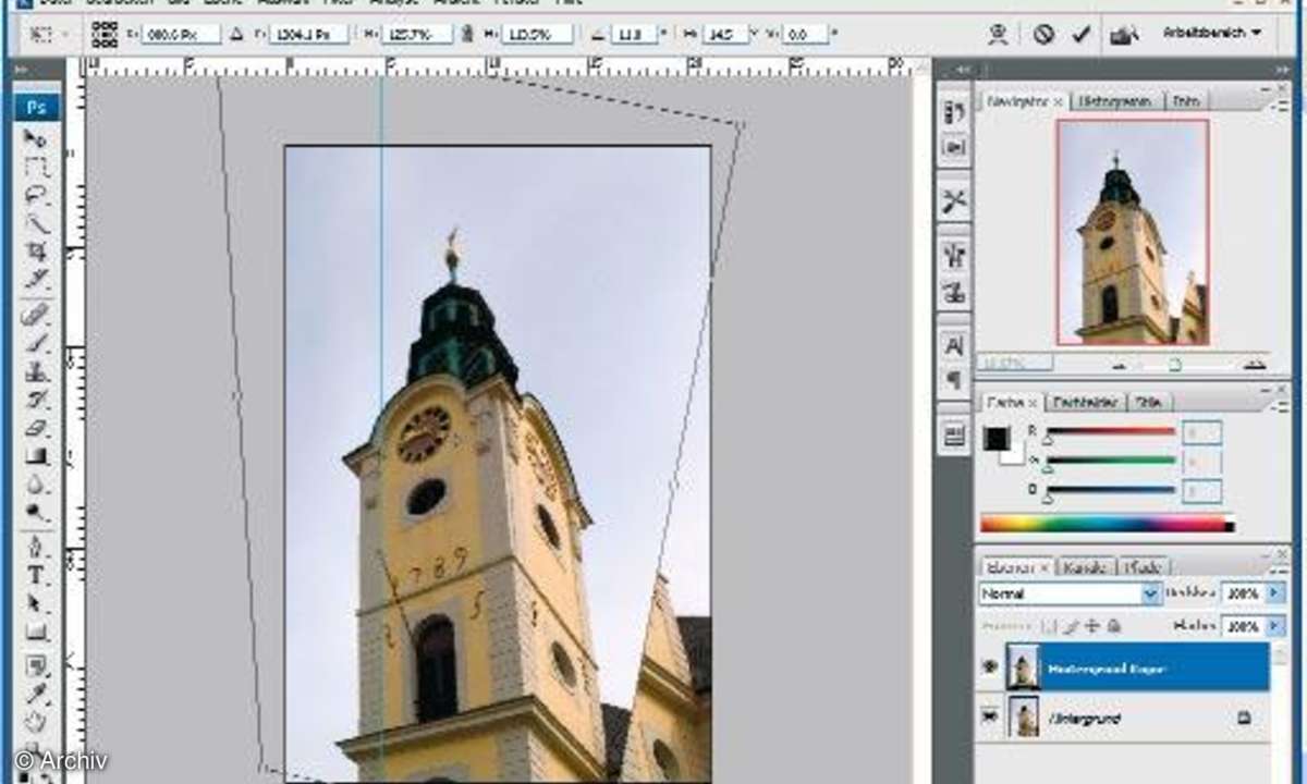 Bildbearbeitung mit Adobe Photoshop CS3