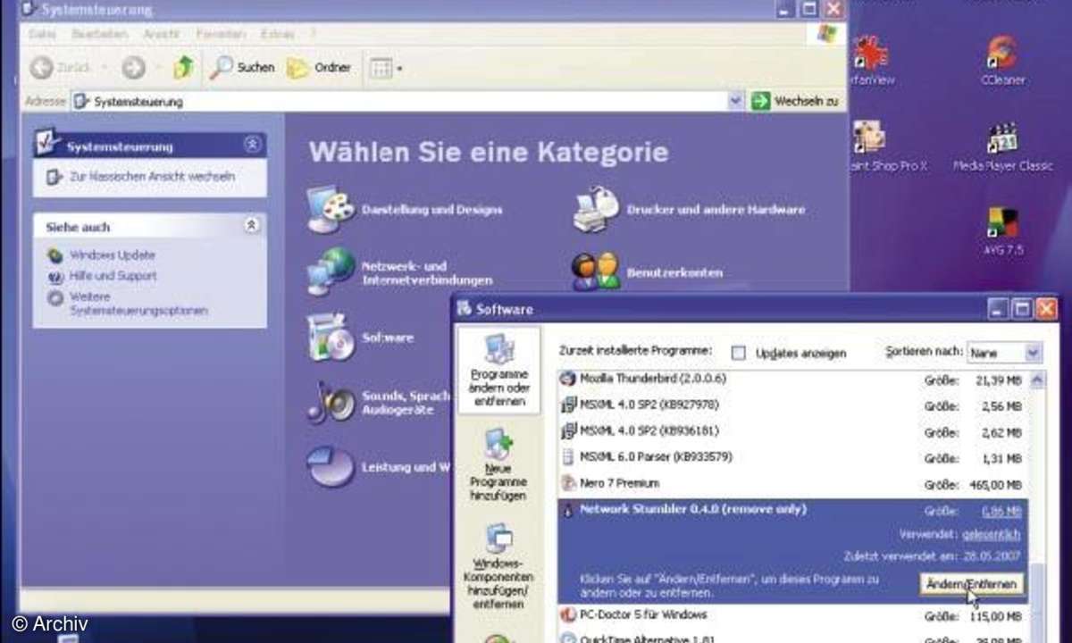 Windows abgehärtet