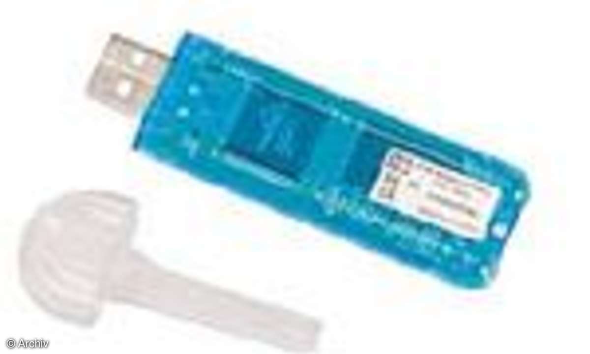 USB-Flash-Drives: 2 GByte = 20 Gramm