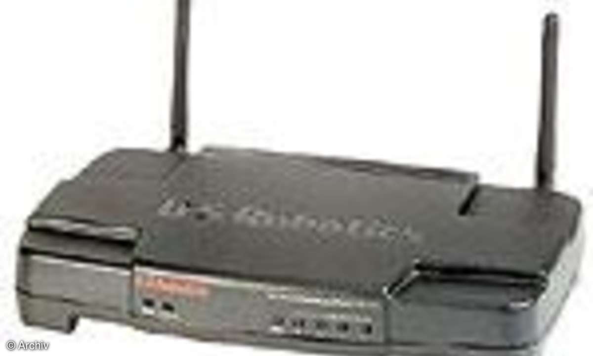 Wireless-LAN: Luftbrücke