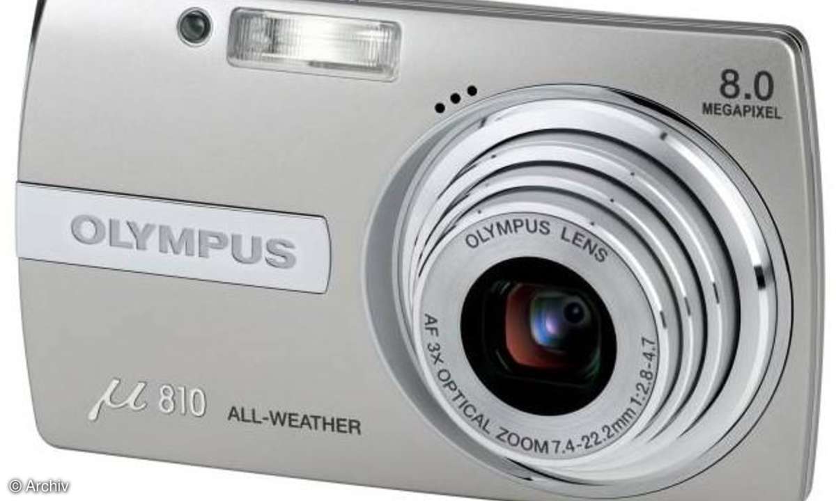 Digital-Kameras: Olympus mju 810