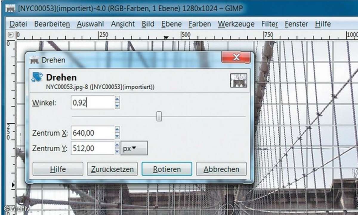 Bilderbearbeitung,Gimp