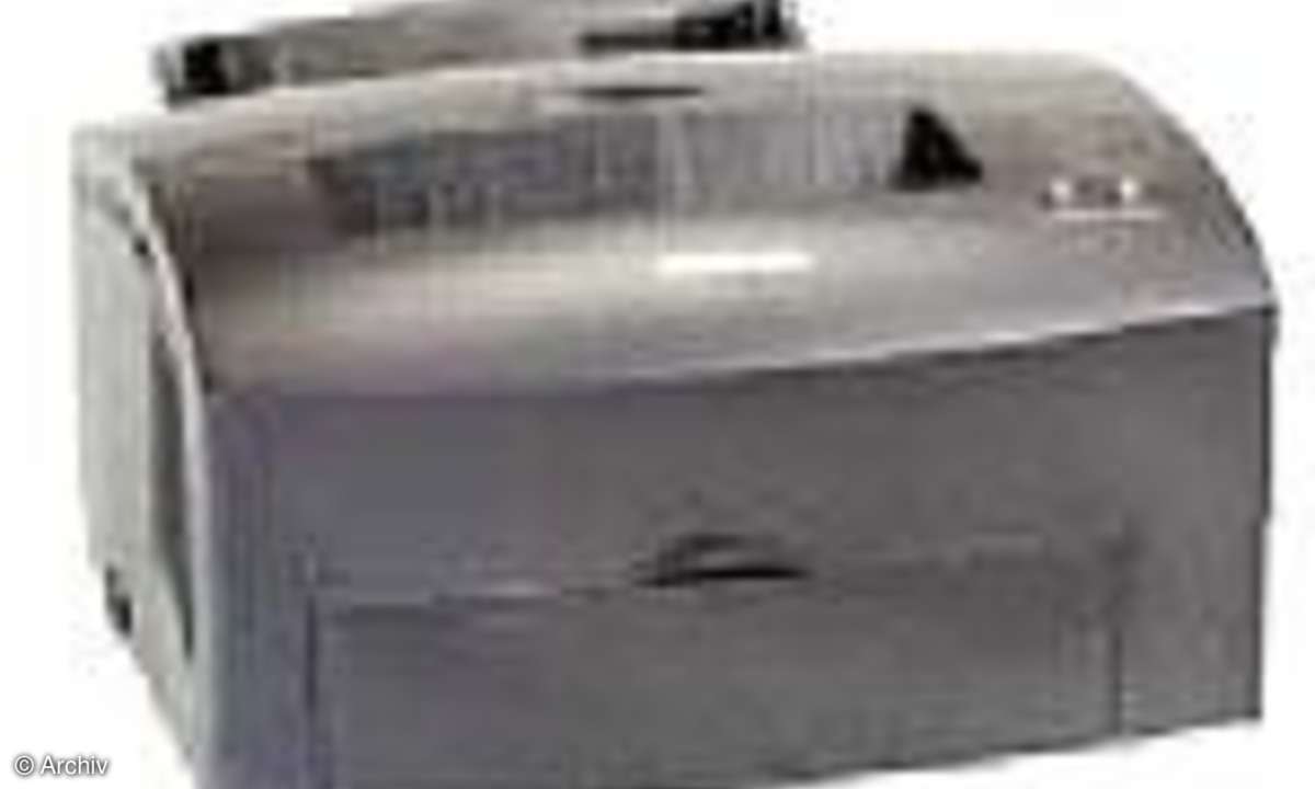 Laserdrucker: Schwarzweiß-Malerei