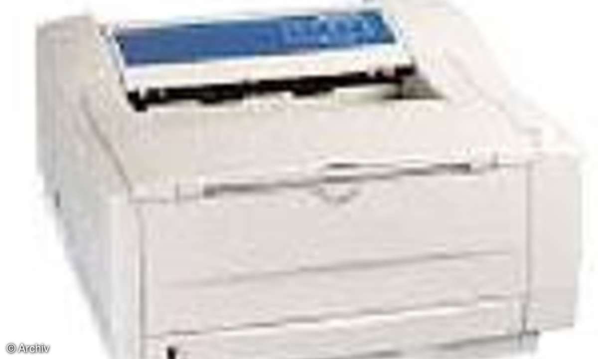 Laserdrucker: Schwarzweiß-Malerei