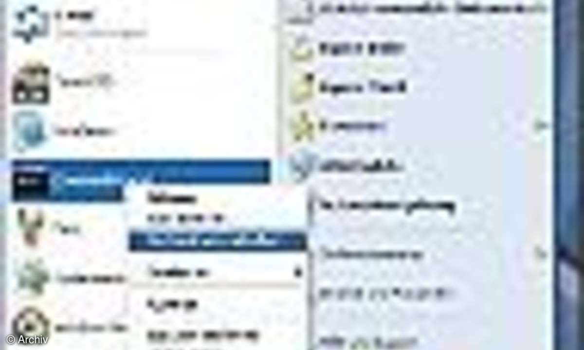 Windows XP: Das Toolhaus