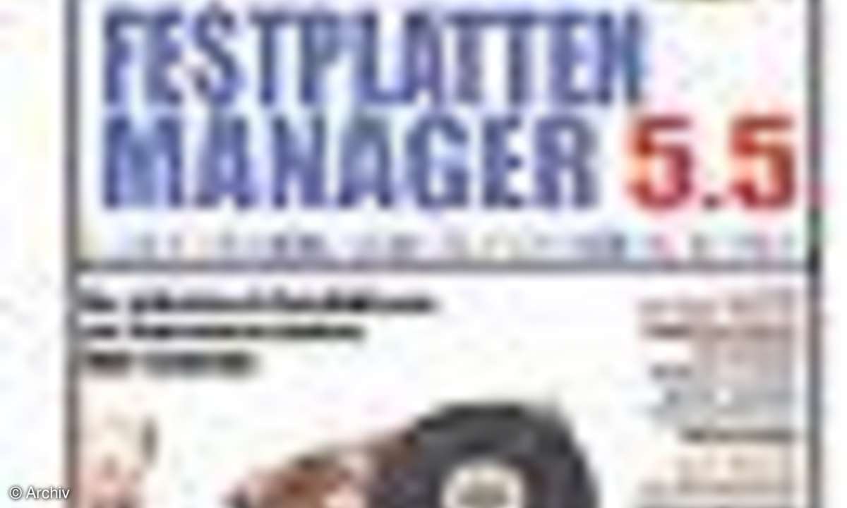 Festplatten-Tools: Er läuft und läuft und läuft...