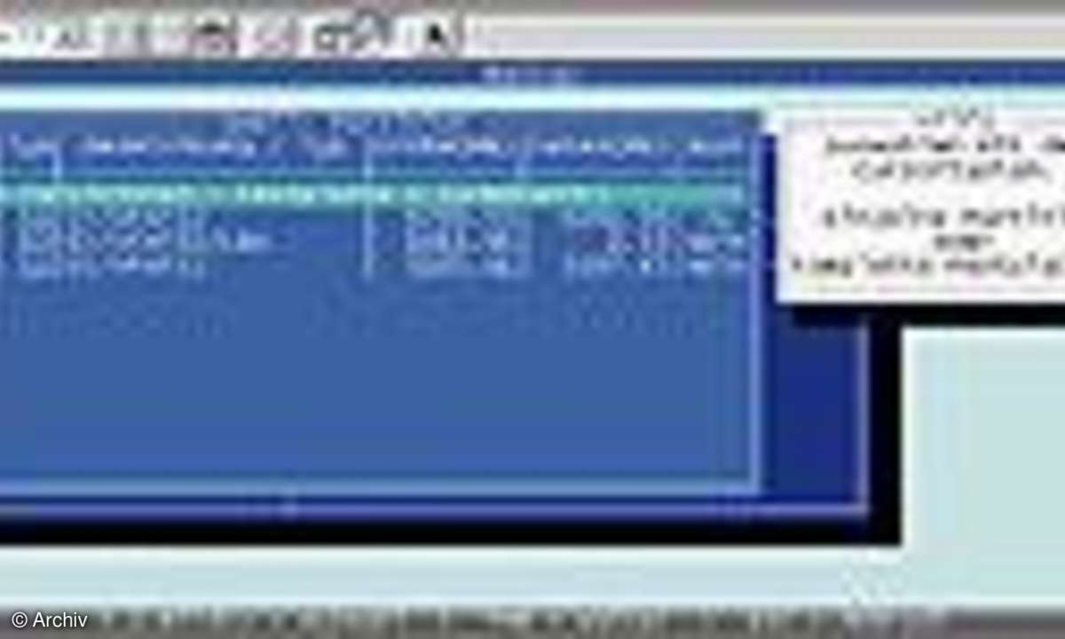 Festplatten-Tools: Geklonte Cluster