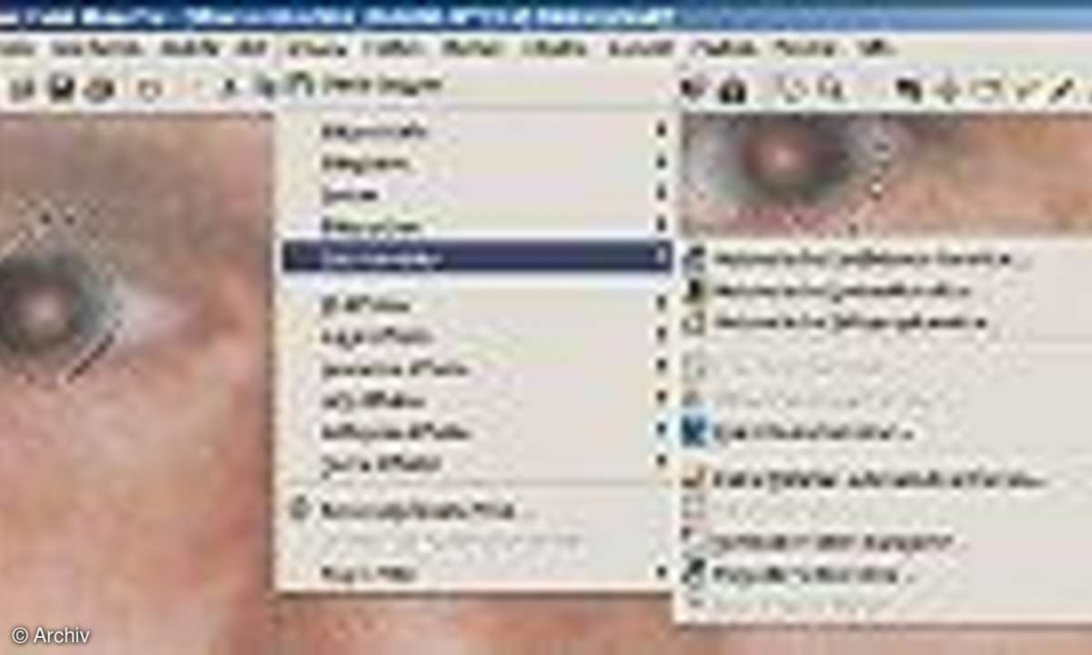 Bildbearbeitungs-Software: Licht und Schatten