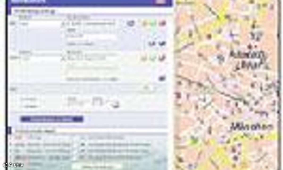 Routenplaner: Reisen mit Plan