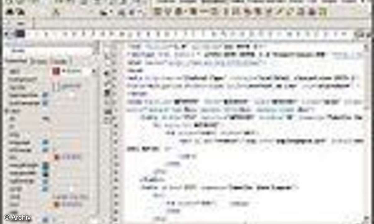 Web-Editoren: Schlankes Webdesign