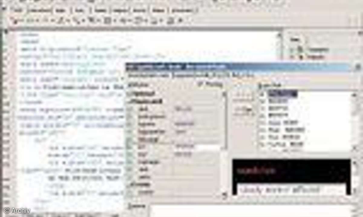 Web-Editoren: Schlankes Webdesign