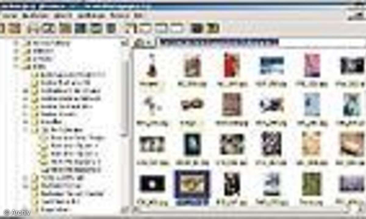 Bildbetrachtungs-Software: Sehen und schieben