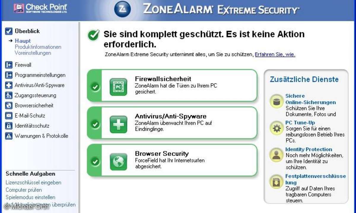 Zone Alarm Extreme Security 2010