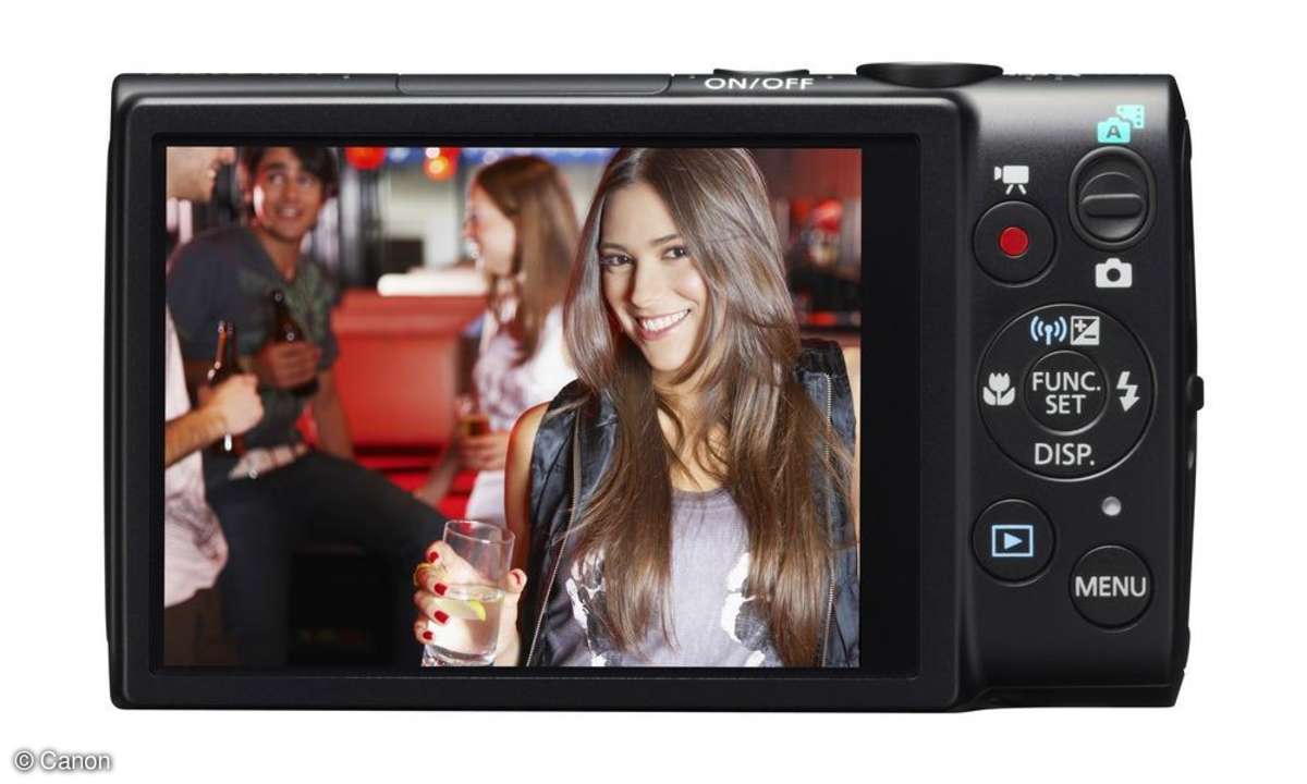 Canon Ixus 255 HS - hinten