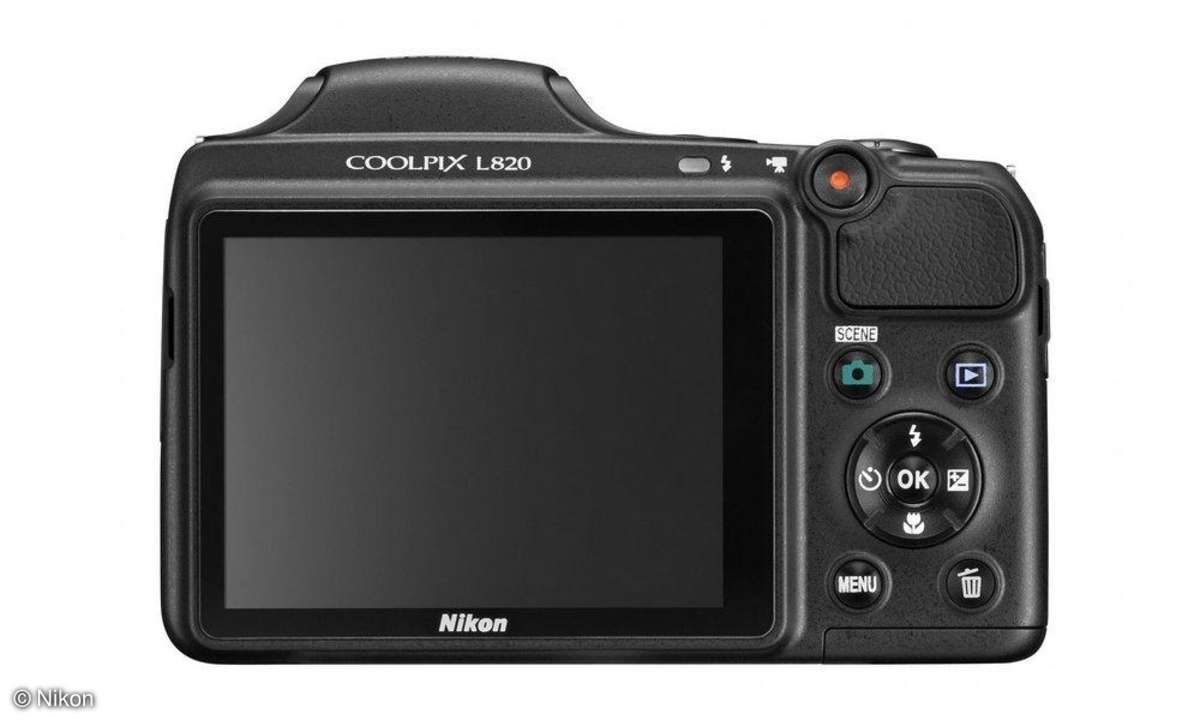 Nikon Coolpix L820 - hinten