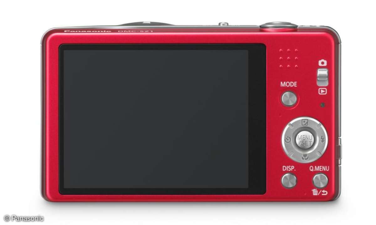 Panasonic Lumix SZ7 - hinten
