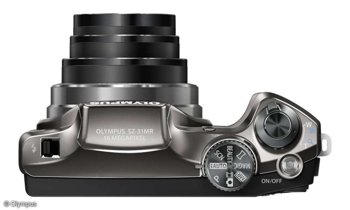 Olympus SZ 31 MR - oben