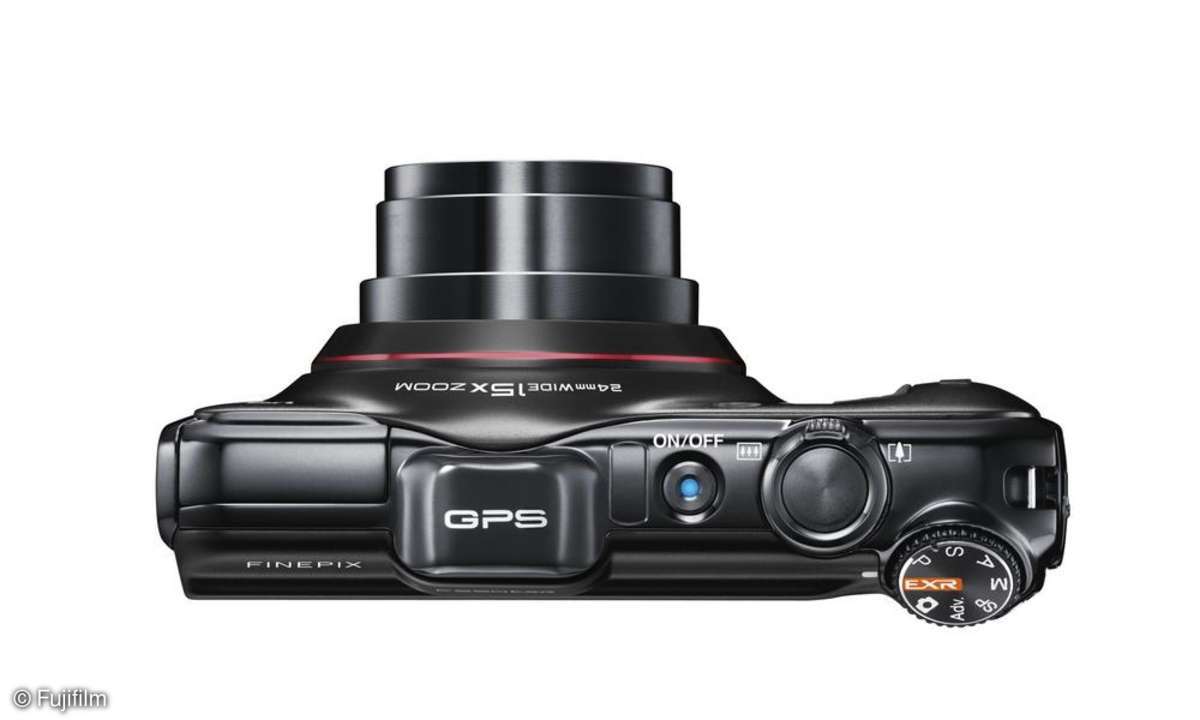 Fujifilm Finepix F550 EXR - oben