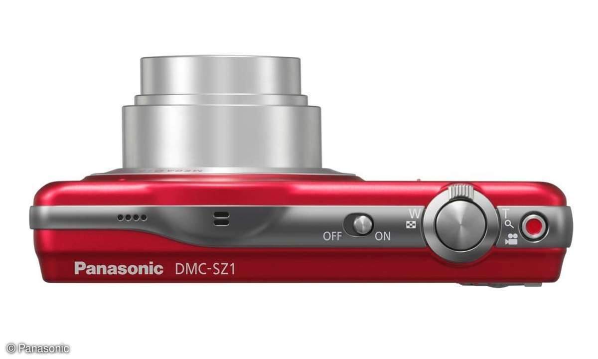 Panasonic Lumix SZ7 - oben