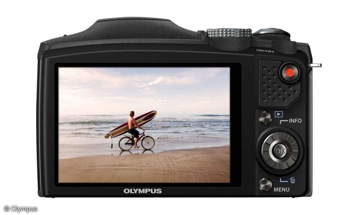 Olympus SZ 31 MR - hinten