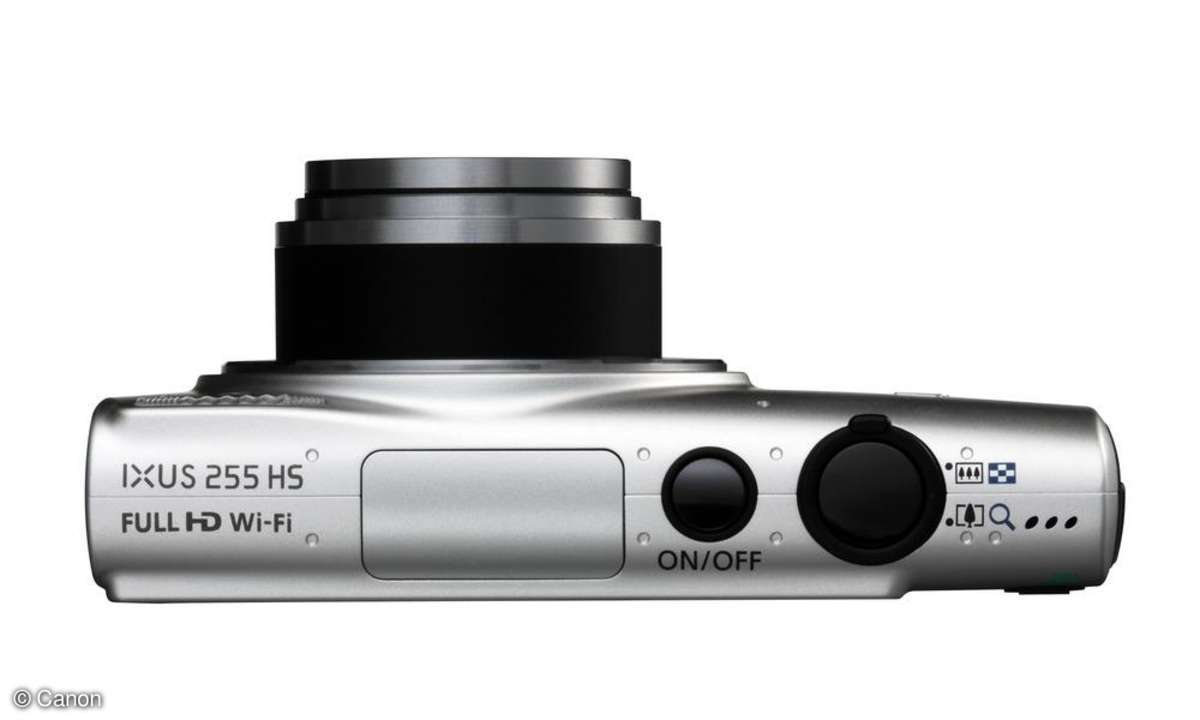 Canon Ixus 255 HS - oben