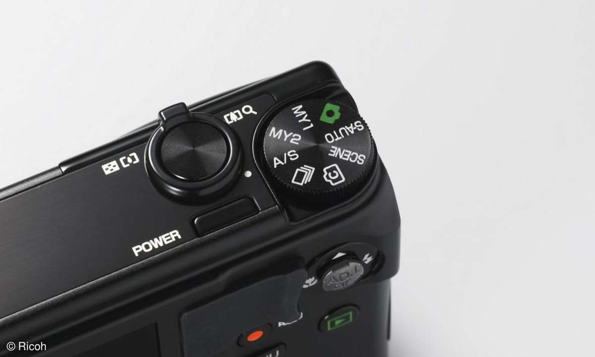 Ricoh CX6 - oben