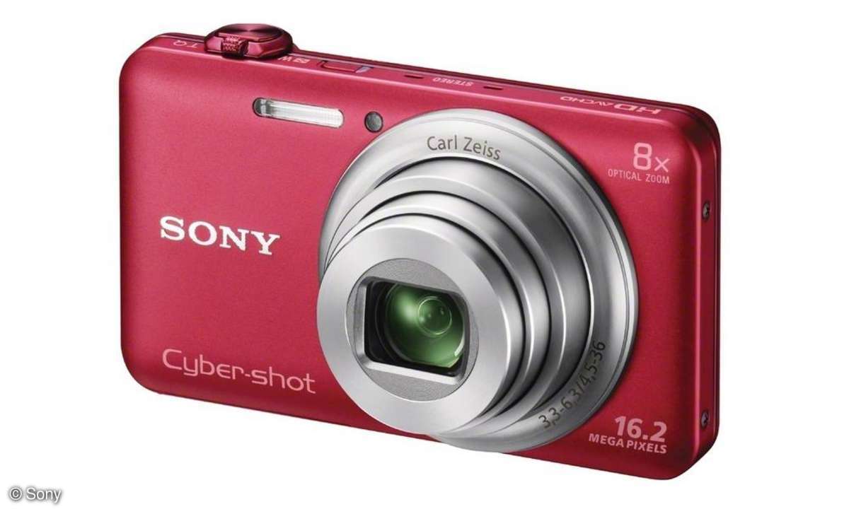 Sony Cybershot DSC-WX80 rot