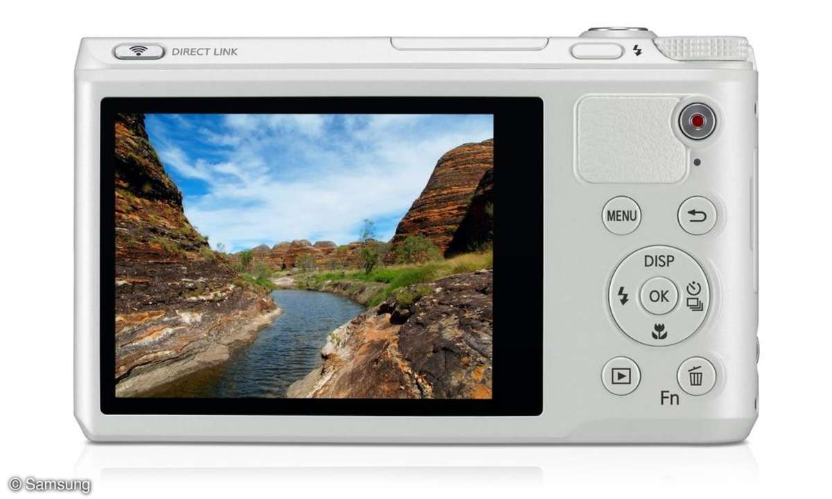 Samsung WB800F - hinten