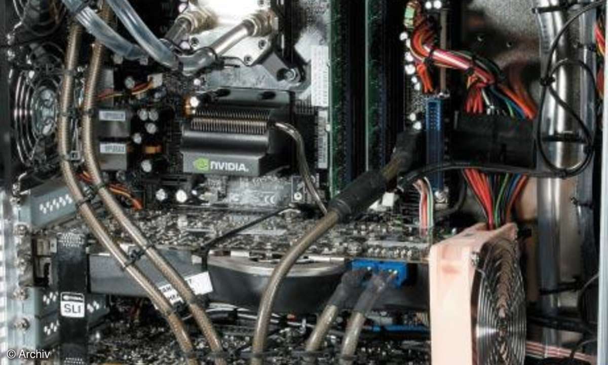 Das Innenleben im Combat-Ready-PC