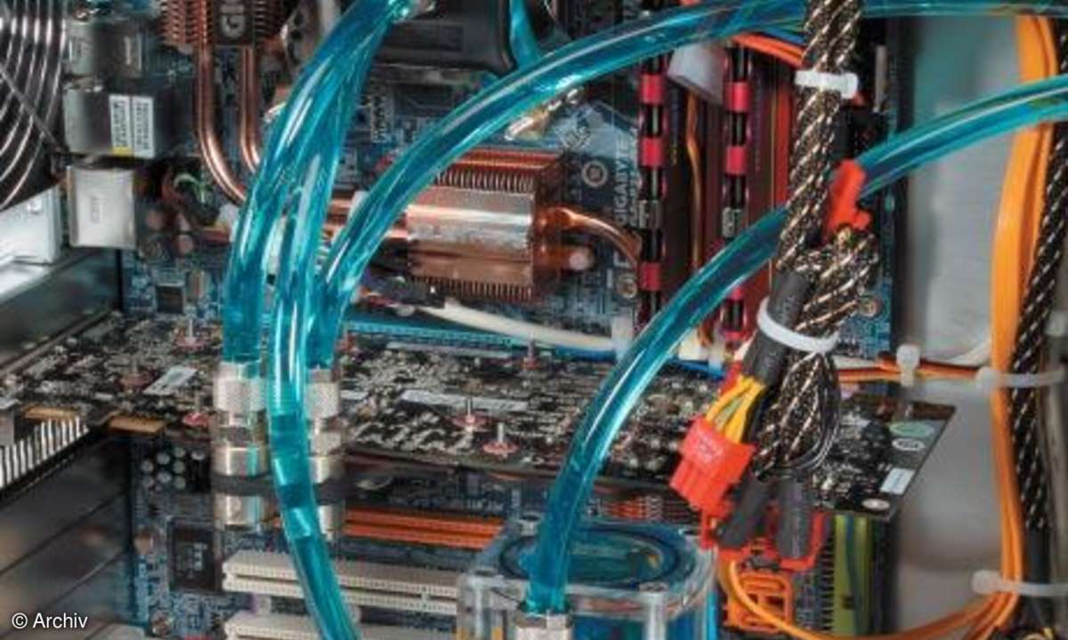 Wasserkühlung für CPU und Grafikkarte
